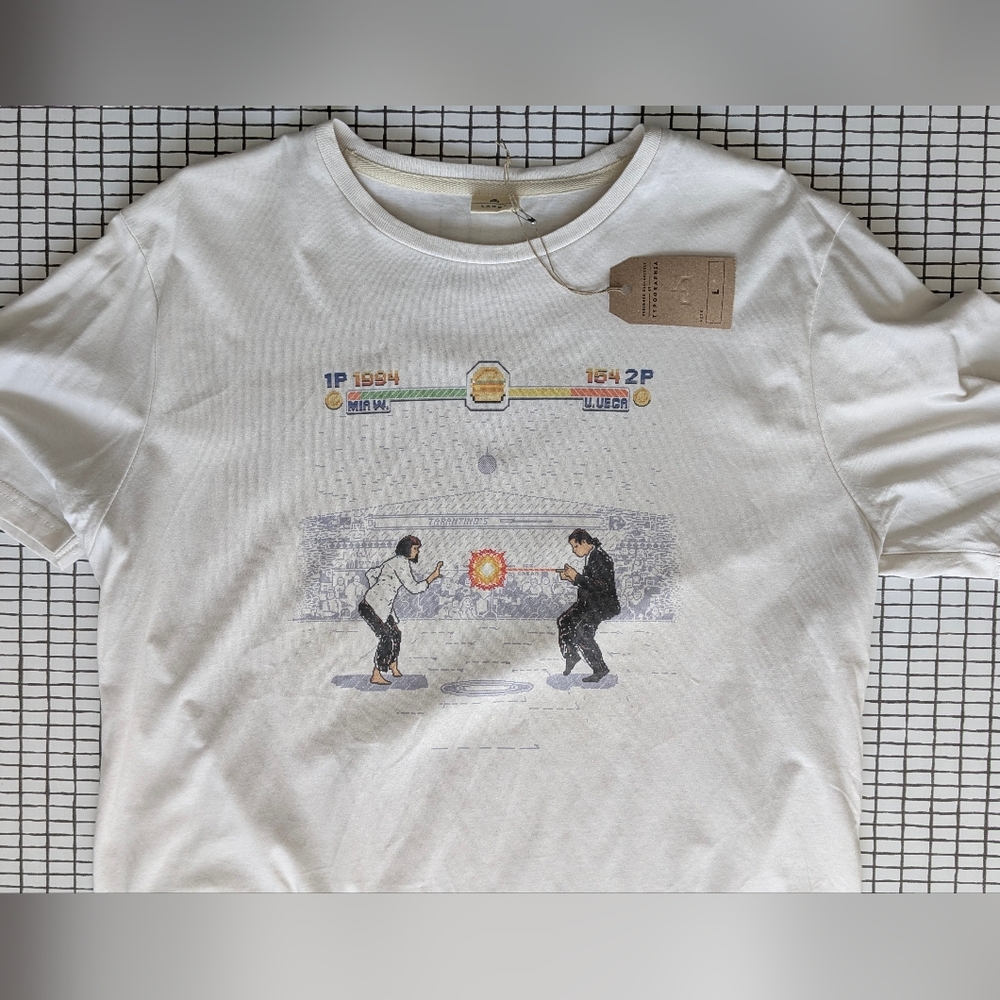 Pulp Fiction Movie Gamer Inspired T-shirt - US size M